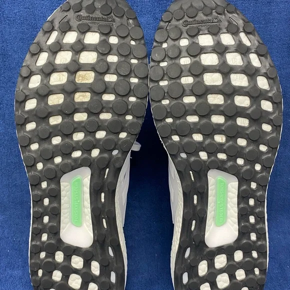Adidas Ultra Boost 1.0 DNA Triple White HQ4202 Men’s Size 12 Used No Box WORN 1x - Picture 9 of 9